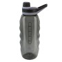 Attro Gripstar Sports 1500ml Plastic Water Bottle with Easy to Carry Grip Handle BPA Free Food Grade Leak proof Ideal for Gym Workout, School, Office and Outdoor - Black