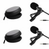HUMBLE HB-M01 Lavalier Lapel Condenser Mic for Android, USB 3.5MM Microphone for YouTube Vlogging Facebook Interview Livestream Video Recording and All(1.5 Meter) Pack of 2 HUMBLE HB-M01 Lavalier Lapel Condenser Mic for Android, USB 3.5MM Microphone for YouTube Vlogging Facebook Interview Livestream Video Recording and All(1.5 Meter) Pack of 2