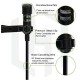 HUMBLE HB-M01 Lavalier Lapel Condenser Mic for Android, USB 3.5MM Microphone for YouTube Vlogging Facebook Interview Livestream Video Recording and All(1.5 Meter) Pack of 2