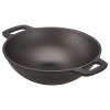 Cast Iron Pre Seasoned Pan Cast Iron Deep Kadhai, 10 Inches (25 cm), Black, 100% Toxin-Free, Naturally Non-Stick, Long Lasting. Cast Iron Pre Seasoned Pan Cast Iron Deep Kadhai, 10 Inches (25 cm), Black, 100% Toxin-Free, Naturally Non-Stick, Long Lasting.