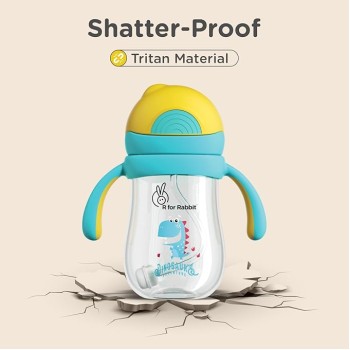 R for Rabbit Tritan Dino 320ml Baby Straw Sipper for Kids | Twin Handle Non Toxic BPA Free Soft Silicone Straw Sippy Bottle | Leak Proof Drinking Sippy Cup for 12+ Months Babies (Yellow Blue) R for Rabbit Tritan Dino 320ml Baby Straw Sipper for Kids | Twin Handle Non Toxic BPA Free Soft Silicone Straw Sippy Bottle | Leak Proof Drinking Sippy Cup for 12+ Months Babies (Yellow Blue)
