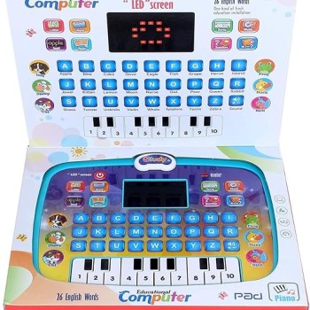 Besite Toys X2020 Educational Computer Piano Display Led Screen, with Music & Buttons, Educational Toy Laptop Learner with Screen for Kids Baby's Boys & Girls Besite Toys X2020 Educational Computer Piano Display Led Screen, with Music & Buttons, Educational Toy Laptop Learner with Screen for Kids Baby's Boys & Girls
