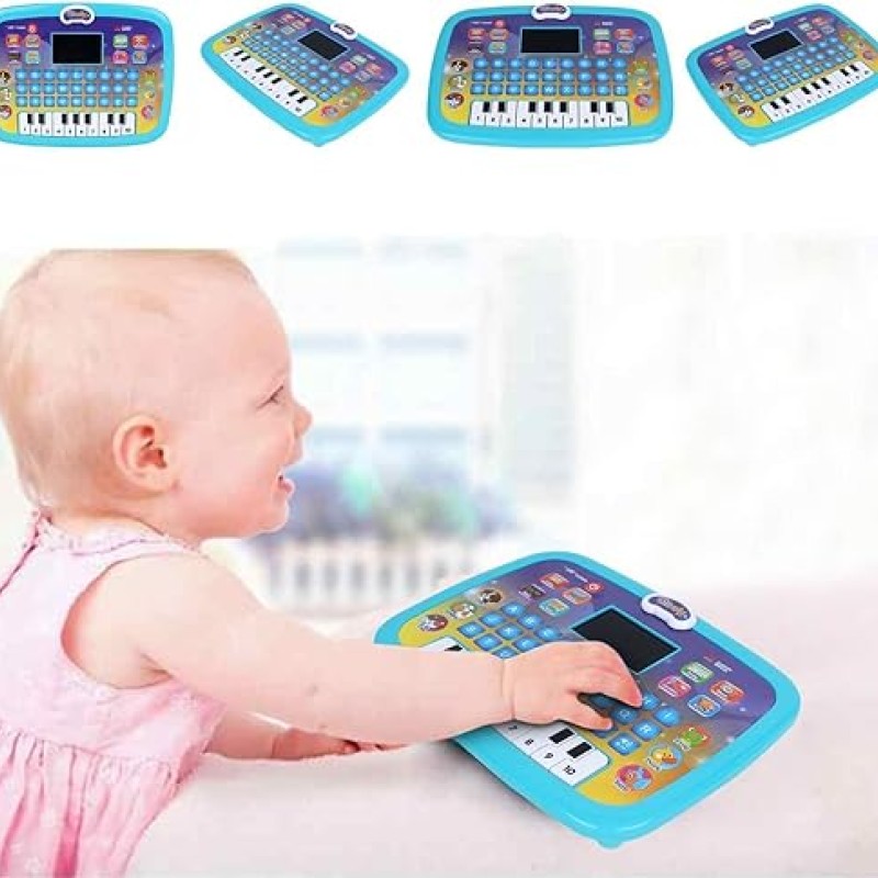 Besite Toys X2020 Educational Computer Piano Display Led Screen, with Music & Buttons, Educational Toy Laptop Learner with Screen for Kids Baby's Boys & Girls Besite Toys X2020 Educational Computer Piano Display Led Screen, with Music & Buttons, Educational Toy Laptop Learner with Screen for Kids Baby's Boys & Girls
