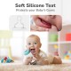R for Rabbit First Feed 250 ml Baby Feeding PP Bottle with Anti-Colic Wide Neck, BPA Free Soft Silicone Nipple, Milk Feeder for New Born/Infants/Toddler Kids of 6+ Months (Lake Blue)
