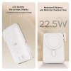 (Refurbished) Boat Energyshroom PB330 MagnaCharge 10000 mAh Magnetic Wireless Power Bank w/ 15W Wireless Charging, Metal Stand,Magnacharge Ring for iPhone and Android Phones w/Wireless Charge(White) (Refurbished) Boat Energyshroom PB330 MagnaCharge 10000 mAh Magnetic Wireless Power Bank w/ 15W Wireless Charging, Metal Stand,Magnacharge Ring for iPhone and Android Phones w/Wireless Charge(White)