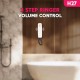Beetel H27 Portable Hotel Cordless Landline Phone,3 Step Receiver & 2 Step Ringer Volume,Hold Function with LED Notification,Tone Dialling,Ringer LED,Hearing Aid Compatible Desk/Wall Mountable (Ivory)