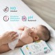 R For Rabbit Feather Aqua Baby Wipes Combo Pack Of 312 Units | Pure Water Wet Wipes for Babies With Lid (Combo of 4 Packs)