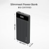 Portronics Luxcell B 10K 10000 mAh 22.5W Fast Charging Power Bank, Ultra Slim Power Bank with Mach USB-A Output, Type C PD Output, Type C Input, Wake Up Button(Black) Portronics Luxcell B 10K 10000 mAh 22.5W Fast Charging Power Bank, Ultra Slim Power Bank with Mach USB-A Output, Type C PD Output, Type C Input, Wake Up Button(Black)