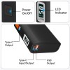 (Refurbished) pTron Dynamo Rush 10000mAh 22.5W Nano Power Bank, Compact Size Fast Charging, Supports VOOC/Wrap/Dash USB Charging, 20W PD Fast Charging, USB Type-C Input Cable, 2 Output Ports & BIS Certified (Black) (Refurbished) pTron Dynamo Rush 10000mAh 22.5W Nano Power Bank, Compact Size Fast Charging, Supports VOOC/Wrap/Dash USB Charging, 20W PD Fast Charging, USB Type-C Input Cable, 2 Output Ports & BIS Certified (Black)