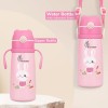 R for Rabbit Steebo Safari Premium Stainless Steel Water Sipper for Baby, Spill Proof BPA Free Soft Silicone Straw Drinking Sipper for Kids of 12+ Months (500ml, Pink Bunny) R for Rabbit Steebo Safari Premium Stainless Steel Water Sipper for Baby, Spill Proof BPA Free Soft Silicone Straw Drinking Sipper for Kids of 12+ Months (500ml, Pink Bunny)