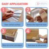 BabyPro (Pack of 12) Silicone Corner Guards, Corner Protector for Sharp Corners of Furniture, Baby Bed Protector, Table Corner and Edge Protector and Soft PVC Transparent Corner Guard