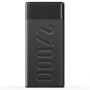 (Refurbished) Ambrane 27000mAh Powerbank, 20W Fast Charging, Triple Output (2 USB & 1 Type C), PD, Quick Charge for iPhone, Android & Other Devices, Made in India + Type C Cable (Stylo Pro 27K, Black)