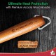 Wonderchef Pre-Seasoned Ferro Light 24cm Cast Iron Fry Pan | 1.4L | Acacia Wooden Handles | Gravity Moulding Technology | No Chemical Coating |10 Year Warranty