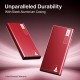 boAt Energyshroom PB300 Powerbank with 10000mAh Battery, 22.5w Fast Charging, USB Type-C Input, 12-Layer Smart IC Protection, LED Indicators and Aluminum Alloy Casing(Martian Red)