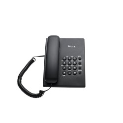 Hola TF 300 Basic Corded landline Phone with Tone/Pulse, Wall/Desk mountable, Pulse/Tone dial
