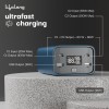 (Refurbished) Lifelong 100W 27000 mAh 4-in-1 Fast Charging Laptop Power Bank with 2 Type C PD Output Ports & 2 USB Output Ports Compatible with Laptop, Android Smartphones, iPhones, iPad, Tablet (Metallic Blue) (Refurbished) Lifelong 100W 27000 mAh 4-in-1 Fast Charging Laptop Power Bank with 2 Type C PD Output Ports & 2 USB Output Ports Compatible with Laptop, Android Smartphones, iPhones, iPad, Tablet (Metallic Blue)