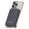 (Refurbished) Ambrane Newly Launched 5000Mah Magnetic Wireless Powerbank Slim Fast Charging with 20W Wired Output, 15W Wireless Output,for iPhone 12,13,14,15,16 Other Qi Devices + Magnetic Ring (PB 5S - Purple) (Refurbished) Ambrane Newly Launched 5000Mah Magnetic Wireless Powerbank Slim Fast Charging with 20W Wired Output, 15W Wireless Output,for iPhone 12,13,14,15,16 Other Qi Devices + Magnetic Ring (PB 5S - Purple)