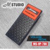M-STUDIO MS-VP-700 STEREO VOLUME PEDAL FOR ALL MUSICAL INSTRUMENTS KEYBOARDS & OCTAPAD,NO BATTERY REQUIRED, ADVANCED POTENTIOMETER. M-STUDIO MS-VP-700 STEREO VOLUME PEDAL FOR ALL MUSICAL INSTRUMENTS KEYBOARDS & OCTAPAD,NO BATTERY REQUIRED, ADVANCED POTENTIOMETER.