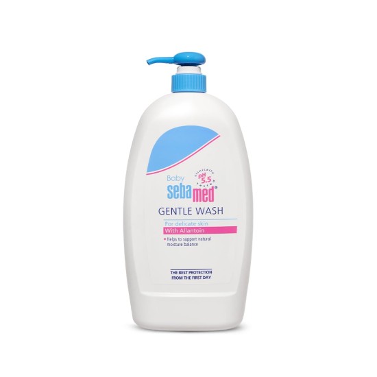 Sebamed Baby Gentle Wash 1000 ml | pH 5.5 | Body Wash | Soap Free | Tear Free