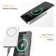 ZEBRONICS 10000 Mah Magsecure Power Bank, Fast USB Type C Charging 15W Wireless & 22.5W Wired, for iPhone 16,15,14,13,12, Android & Other Qi Enabled Devices, Compact Design (MW68, White)