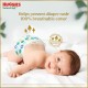 Huggies Natural Soft Premium Baby Diaper Pants, Our No.1 Soft Pants, Newborn/Extra Small (XS) Size (0-5 Kgs), Pack of 76 | Cloud Softness All over with India's 1st Cloud Touch Belt