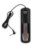 Akkord AKD SP-01 Sustain Pedal for Digital Piano, Electronic Keyboard, MIDI Synthesizer with Polarity Switch and Anti-Slip Pad- Black Akkord AKD SP-01 Sustain Pedal for Digital Piano, Electronic Keyboard, MIDI Synthesizer with Polarity Switch and Anti-Slip Pad- Black