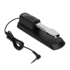 Akkord AKD SP-01 Sustain Pedal for Digital Piano, Electronic Keyboard, MIDI Synthesizer with Polarity Switch and Anti-Slip Pad- Black Akkord AKD SP-01 Sustain Pedal for Digital Piano, Electronic Keyboard, MIDI Synthesizer with Polarity Switch and Anti-Slip Pad- Black