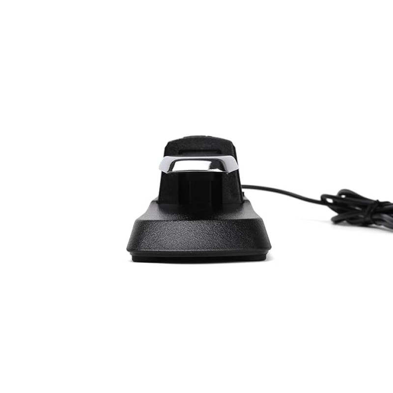 Akkord AKD SP-01 Sustain Pedal for Digital Piano, Electronic Keyboard, MIDI Synthesizer with Polarity Switch and Anti-Slip Pad- Black Akkord AKD SP-01 Sustain Pedal for Digital Piano, Electronic Keyboard, MIDI Synthesizer with Polarity Switch and Anti-Slip Pad- Black