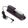 Akkord AKD SP-01 Sustain Pedal for Digital Piano, Electronic Keyboard, MIDI Synthesizer with Polarity Switch and Anti-Slip Pad- Purple Akkord AKD SP-01 Sustain Pedal for Digital Piano, Electronic Keyboard, MIDI Synthesizer with Polarity Switch and Anti-Slip Pad- Purple