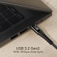 boAt Type-C C600 Tangle-Free, Sturdy Cable w/100W/5A Fast Charging Cable & 10Gbps Data Transmission,10000+ Bends Lifespan & Extended 1.5m Length,Compatible w/Xiaomi,Oneplus, Samsung, Vivo & Oppo(Black) boAt Type-C C600 Tangle-Free, Sturdy Cable w/100W/5A Fast Charging Cable & 10Gbps Data Transmission,10000+ Bends Lifespan & Extended 1.5m Length,Compatible w/Xiaomi,Oneplus, Samsung, Vivo & Oppo(Black)