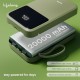 Lifelong Electronics 20000mAh 22.5W Fast Charging Power Bank | 3 Inputs (in-Built USB Cable + Lightning + Type-C Port) | 6 Outputs (3 in-Built Cables + 1 Type-C Port + 2 USB Ports) | QC 3.0 Powerbank