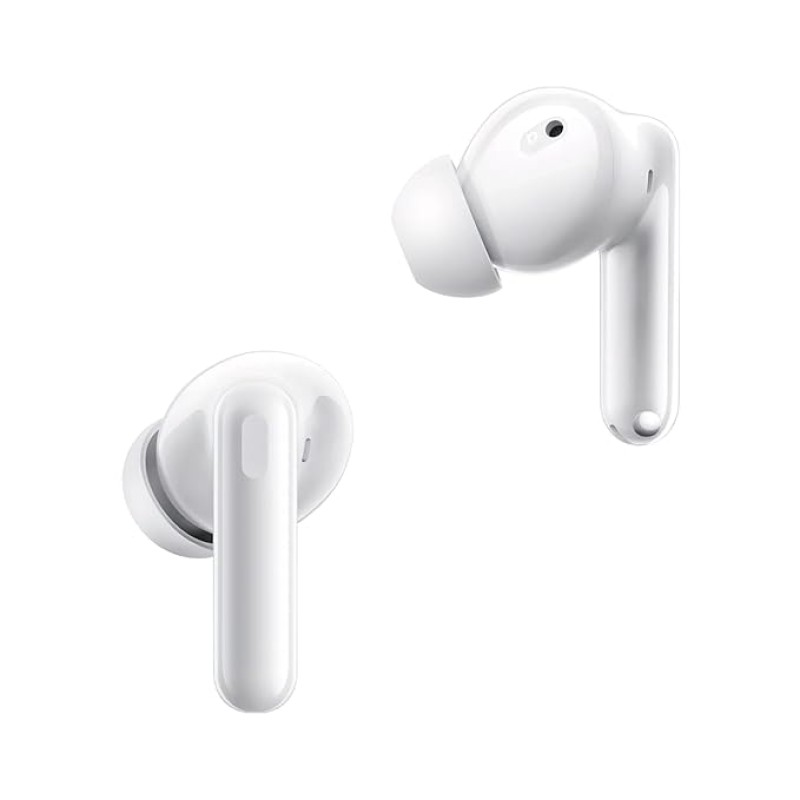 realme Buds T310 Truly Wireless in Ear Earbuds with 46dB Hybrid ANC, 360� Spatial Audio, 12.4mm Dynamic Bass Driver, Upto 40Hrs Battery and Fast Charging (Agile White)
