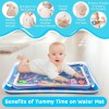 FIGMENT Tummy Time Water Play Mat for Babies 3�24 Months, Premium Baby Toy for Muscle Development, Sensory Activity Mat for Infants, Leakproof & Portable (Water Mat) FIGMENT Tummy Time Water Play Mat for Babies 3�24 Months, Premium Baby Toy for Muscle Development, Sensory Activity Mat for Infants, Leakproof & Portable (Water Mat)