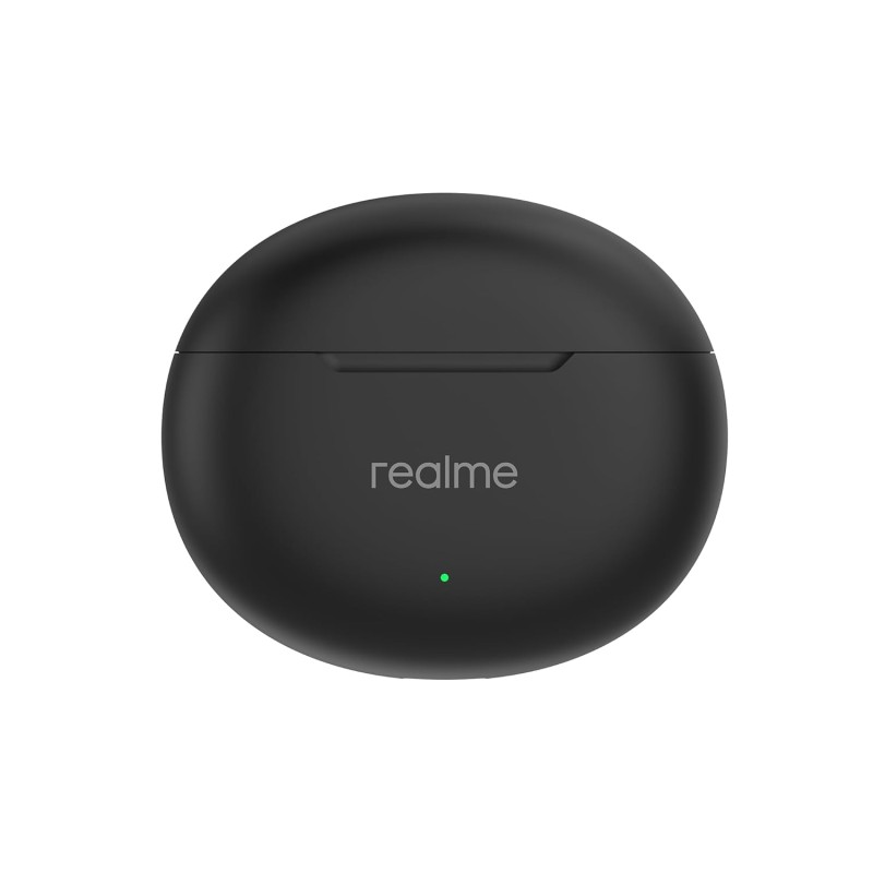 (Refurbished) realme Buds T01 Truly Wireless in Ear Earbuds with AI ENC for Calls, 13mm Dynamic Driver, Upto 28Hrs Battery,88mm Latency,Bluetooth V5.4 & Google Fast Pair (Black) (Refurbished) realme Buds T01 Truly Wireless in Ear Earbuds with AI ENC for Calls, 13mm Dynamic Driver, Upto 28Hrs Battery,88mm Latency,Bluetooth V5.4 & Google Fast Pair (Black)