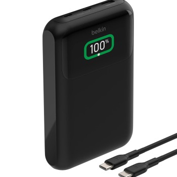(Refurbished) Belkin Power Bank 65W 20000 mAh | Mobile & Laptop Power Bank | 2 USB-C PD Port | Compatible for Lenovo,HP,Dell,Microsoft,MacBook,iPhone 17,iPad,Samsung Galaxy S25,Google Pixel 10 |