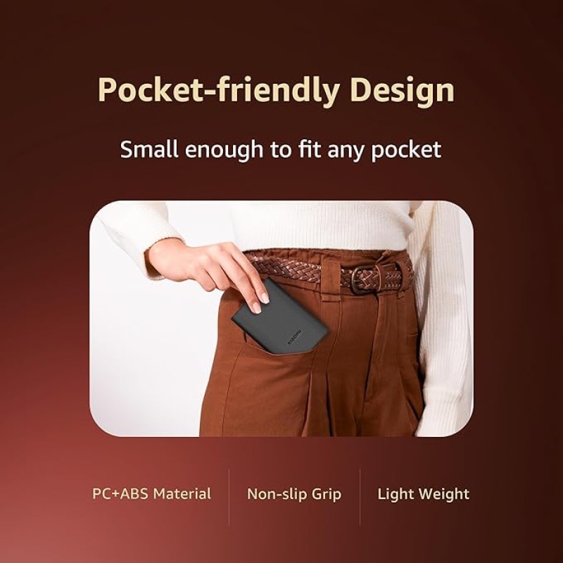 Xiaomi Pocket Power Bank pro 10000mAh 33W Super Fast Charging PD |Smart 12 Layer Protection|Type C Input & Output|Triple Output Ports|Supports Android,Apple, Tablets, Earbuds,Watch(MI Powerbank),Black