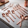 Cutlery (Set of 12, Stainless Steel PVD Rose Gold Spoons - 6 and Forks - 6), 100% Food Grade, Non Toxic, Anti-Rust, Dishwasher Safe, Perfect Gifting Set for All Occasions Cutlery (Set of 12, Stainless Steel PVD Rose Gold Spoons - 6 and Forks - 6), 100% Food Grade, Non Toxic, Anti-Rust, Dishwasher Safe, Perfect Gifting Set for All Occasions
