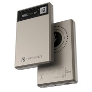 Portronics Luxcell MagClick 10k 10000 mAh 15W Magnetic Wireless Fast Charging Nano Power Bank Premium Finish, 22.5 Wired Output Compatible with iPhone 12 & Above,Type C Smartphones,Tablets(Beige) Portronics Luxcell MagClick 10k 10000 mAh 15W Magnetic Wireless Fast Charging Nano Power Bank Premium Finish, 22.5 Wired Output Compatible with iPhone 12 & Above,Type C Smartphones,Tablets(Beige)