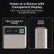 Portronics Luxcell MagClick 10k 10000 mAh 15W Magnetic Wireless Fast Charging Nano Power Bank Premium Finish, 22.5 Wired Output Compatible with iPhone 12 & Above,Type C Smartphones,Tablets(Beige)