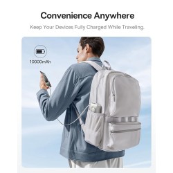 Baseus Free2Pull 10000mAh 30W Portable Power Bank – Built-in Retractable USB-C Cable, Digital Display, PD Fast Charging – Lunar Gray Baseus Free2Pull 10000mAh 30W Portable Power Bank – Built-in Retractable USB-C Cable, Digital Display, PD Fast Charging – Lunar Gray