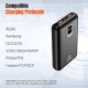 pTron Dynamo Ultra 20000mAh Power Bank, 22.5W Superfast Charging, Compact Size, Type-C/PD 20W Fast Charging, Supports VOOC/Wrap/Dash/Quick Charge Protocols, 3 Output Ports, Type-C Input/Output (Black) pTron Dynamo Ultra 20000mAh Power Bank, 22.5W Superfast Charging, Compact Size, Type-C/PD 20W Fast Charging, Supports VOOC/Wrap/Dash/Quick Charge Protocols, 3 Output Ports, Type-C Input/Output (Black)