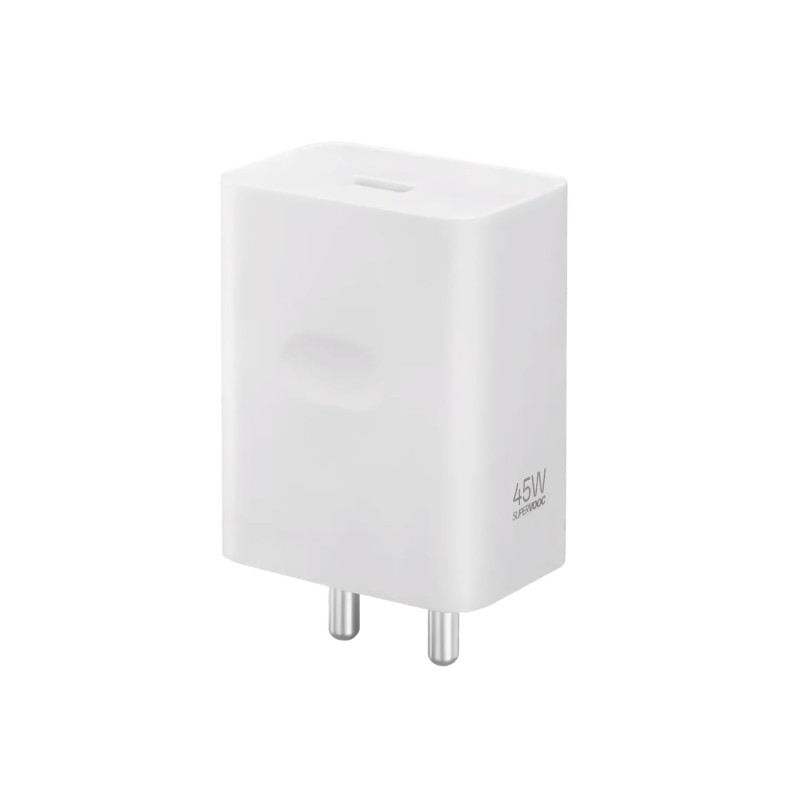 (Refurbished) Realme 45W SuperVOOC Charger Adapter with USB Type-A Flash Charge Fast Charging Power Adapter (White) for Cellular Phone (Refurbished) Realme 45W SuperVOOC Charger Adapter with USB Type-A Flash Charge Fast Charging Power Adapter (White) for Cellular Phone
