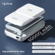 Lifelong Electronics 10000mAh MagSafe Wireless Fast Charging Power Bank | Slim & Compact | For iPhone & All Wireless Enabled Phone | Type C & Lightning Input | 3 In-built Cables| 15W Wireless | QC 3.0