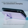 (Refurbished) Lifelong Electronics 10000mAh MagSafe Wireless Fast Charging Power Bank | iPhone & All Wireless Enabled Phone | Type C Input | 3 Outputs | 2 in-Built Cables | 15W Wireless | QC 3.0 Powerbank (Purple) (Refurbished) Lifelong Electronics 10000mAh MagSafe Wireless Fast Charging Power Bank | iPhone & All Wireless Enabled Phone | Type C Input | 3 Outputs | 2 in-Built Cables | 15W Wireless | QC 3.0 Powerbank (Purple)