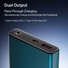boAt Energyshroom PB300 Pro 10000mAh | Pocket Size Compact Power Bank, USB Type-C Input (2-Way Port), Pass-Through Charging, Compatible with Tablets, Smartphones, Earbuds, Smartwatch(Steel Blue)