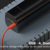 (Refurbished) Lifelong 65W 20000 mAh Super Fast Charging Laptop Power Bank with 2 Type C PD Output Ports & 1 USB Output Ports Compatible with Laptop, Android Smartphones, iPhones, iPad, Tablet (Black) (Refurbished) Lifelong 65W 20000 mAh Super Fast Charging Laptop Power Bank with 2 Type C PD Output Ports & 1 USB Output Ports Compatible with Laptop, Android Smartphones, iPhones, iPad, Tablet (Black)