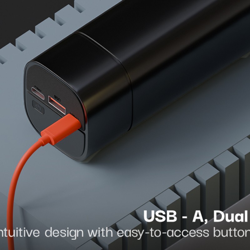 (Refurbished) Lifelong 65W 20000 mAh Super Fast Charging Laptop Power Bank with 2 Type C PD Output Ports & 1 USB Output Ports Compatible with Laptop, Android Smartphones, iPhones, iPad, Tablet (Black) (Refurbished) Lifelong 65W 20000 mAh Super Fast Charging Laptop Power Bank with 2 Type C PD Output Ports & 1 USB Output Ports Compatible with Laptop, Android Smartphones, iPhones, iPad, Tablet (Black)