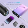 FLiX (Beetel) UltraCharge Duotone 20,000mAh 22.5W QC Pocket Power Delivery PPS Power Bank, Type C Input & Output, LED Percentage Display, Compatible iPhone, Samsung, Google (Purple + Pink) FLiX (Beetel) UltraCharge Duotone 20,000mAh 22.5W QC Pocket Power Delivery PPS Power Bank, Type C Input & Output, LED Percentage Display, Compatible iPhone, Samsung, Google (Purple + Pink)