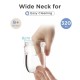 R for Rabbit Tritan Dino 320ml Baby Straw Sipper for Kids | Twin Handle Non Toxic BPA Free Soft Silicone Straw Sippy Bottle | Leak Proof Drinking Sippy Cup for 9+ Months Babies (Pink Blue)