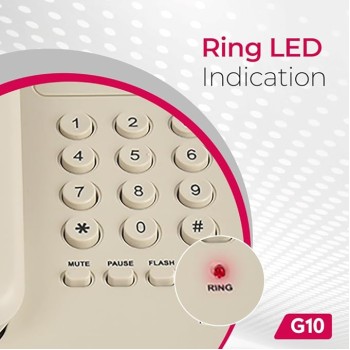 Beetel G10 Newly Launched,Expandable Cordless Landline Phone, Ringer LED Indication, Desk and Wall Mountable, 3 Step Ringer Volume Control, Tone/Puls/Flash/Pause/Redial, TEC Certified (G10 Warm Grey) Beetel G10 Newly Launched,Expandable Cordless Landline Phone, Ringer LED Indication, Desk and Wall Mountable, 3 Step Ringer Volume Control, Tone/Puls/Flash/Pause/Redial, TEC Certified (G10 Warm Grey)